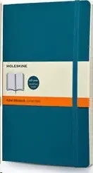 MOLESKINE RULED CLASSIC SOFT UNDERWATER BLUE NB L (AZUL VERDOSO L)