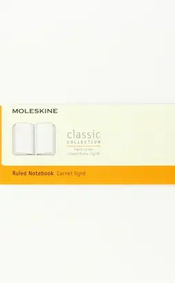 MOLESKINE RULED CLASSIC WHITE L CUADERNO
